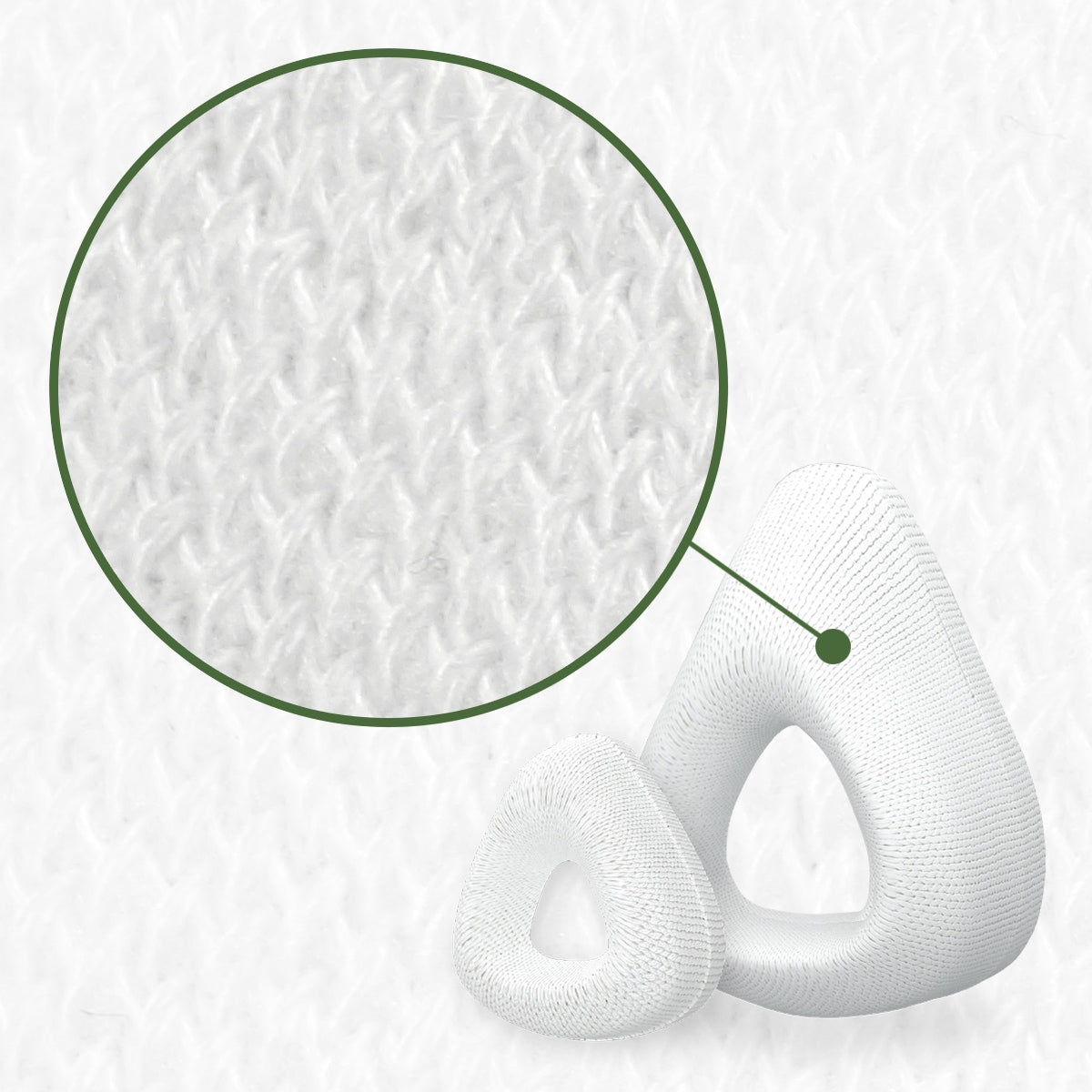 Snugz Nasal CPAP Mask Liners (2 Pack - 90 Night Supply)