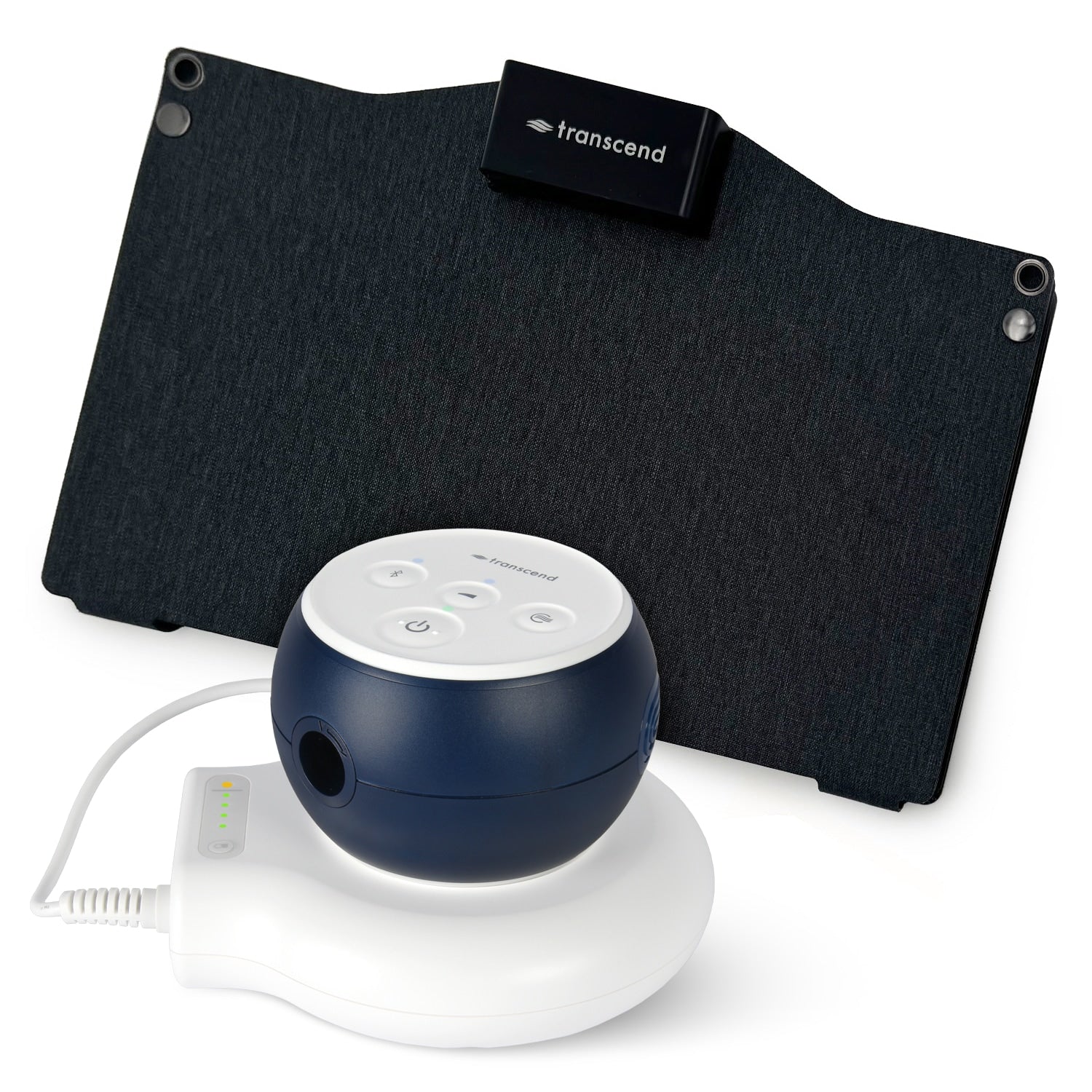 Transcend cpap with poweraway battery with solar charger