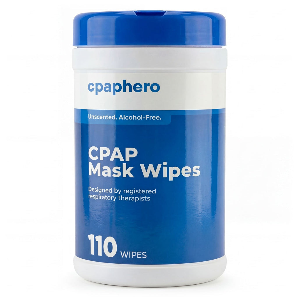 CPAPhero Unscented CPAP/BiPAP Mask & Tubing Cleaning Wipes