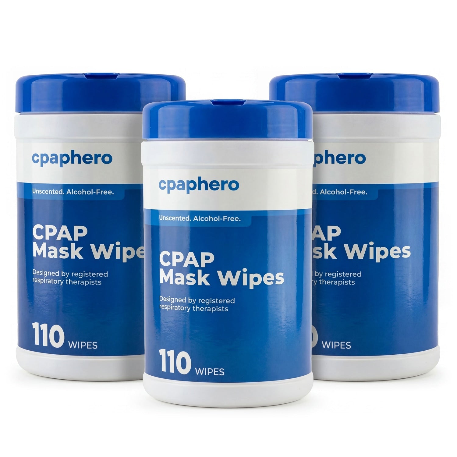 CPAPhero Unscented CPAP/BiPAP Mask & Tubing Cleaning Wipes