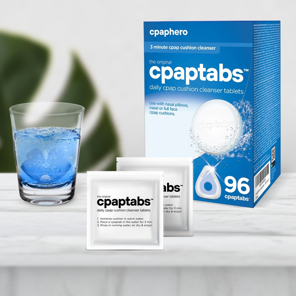 CPAPtabs Daily CPAP Mask Cushion Cleanser Dissolvable Tablets