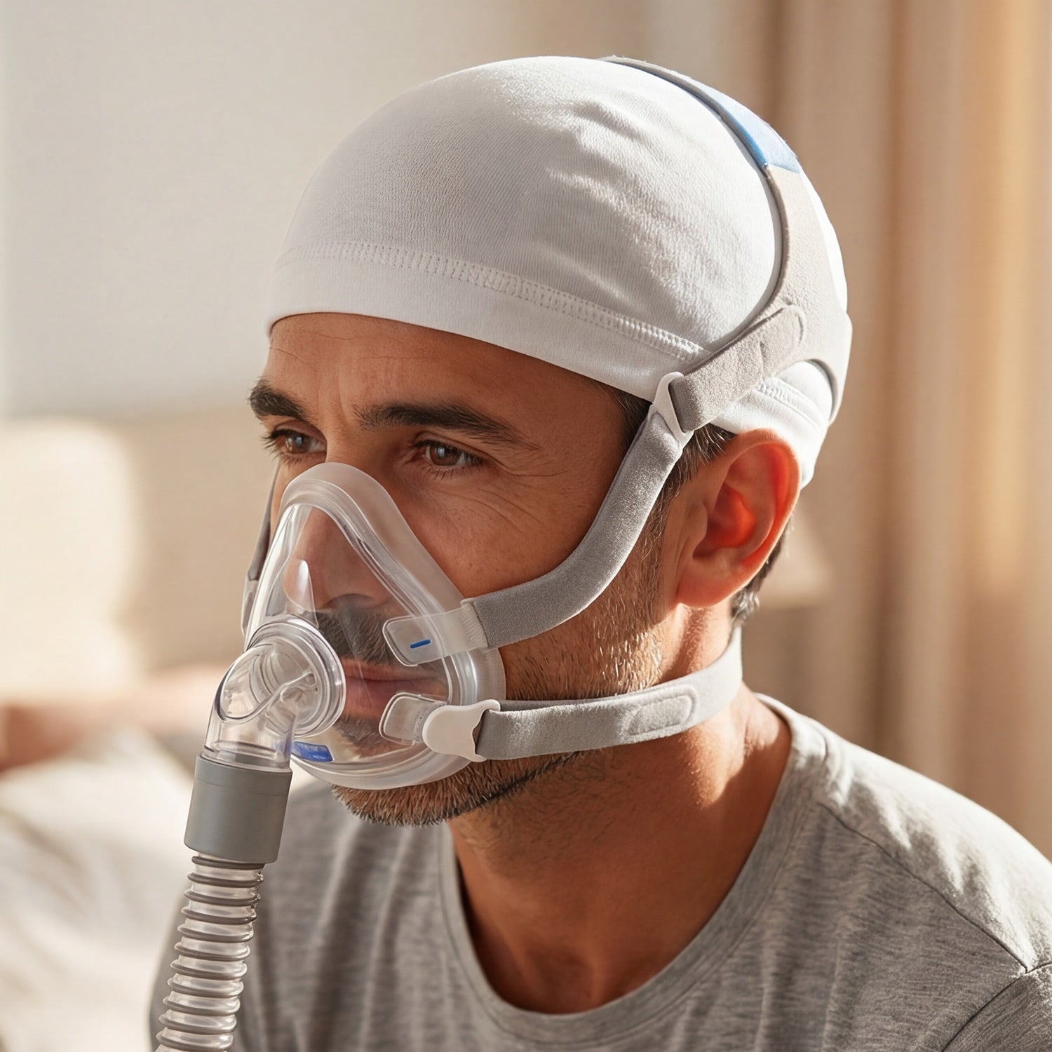 Ultra-Soft Hat for CPAP/BiPAP Therapy (2 Pack)