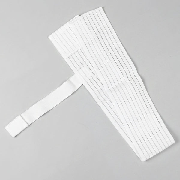 Deluxe chin strap on a gray background 