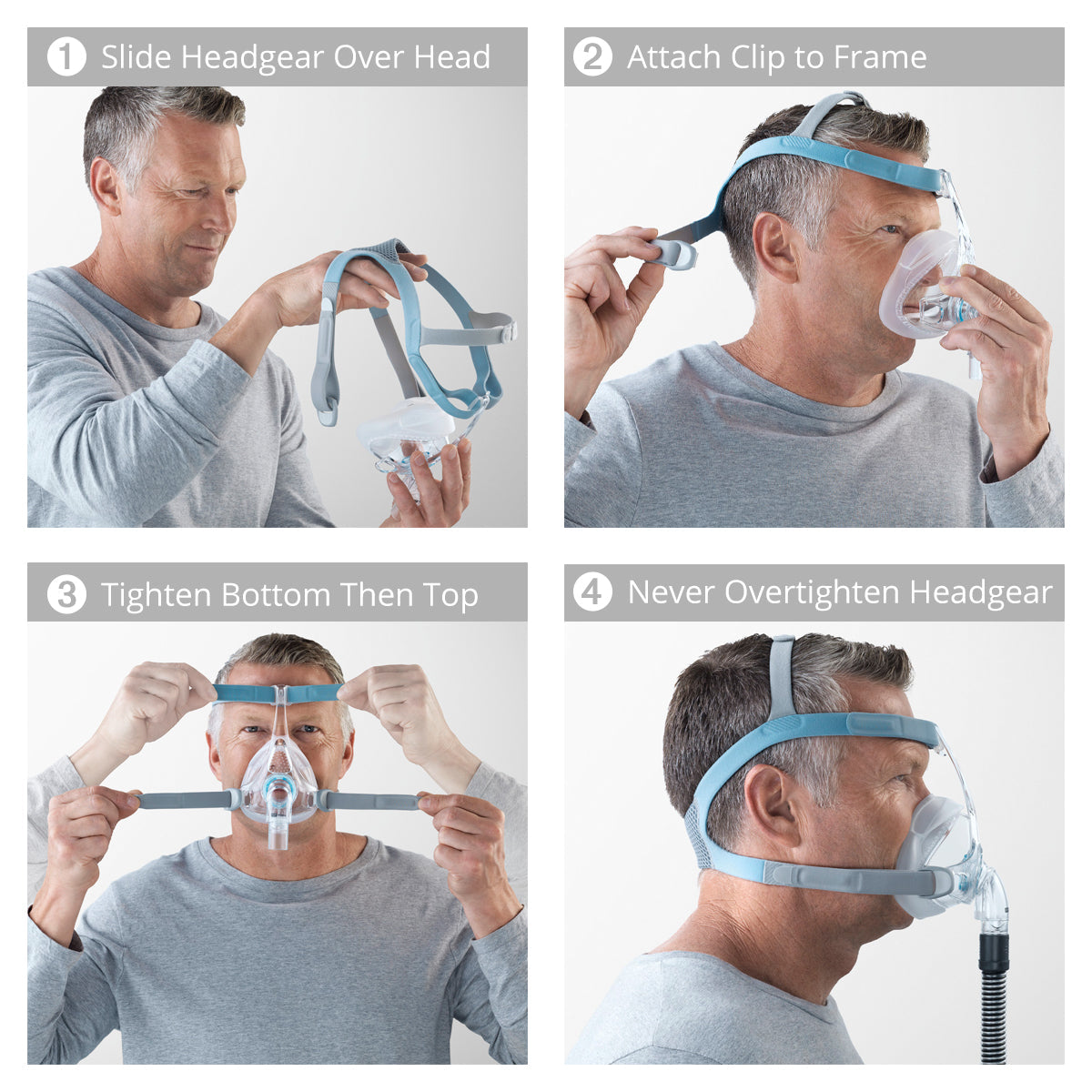 F&P Vitera Full Face Mask