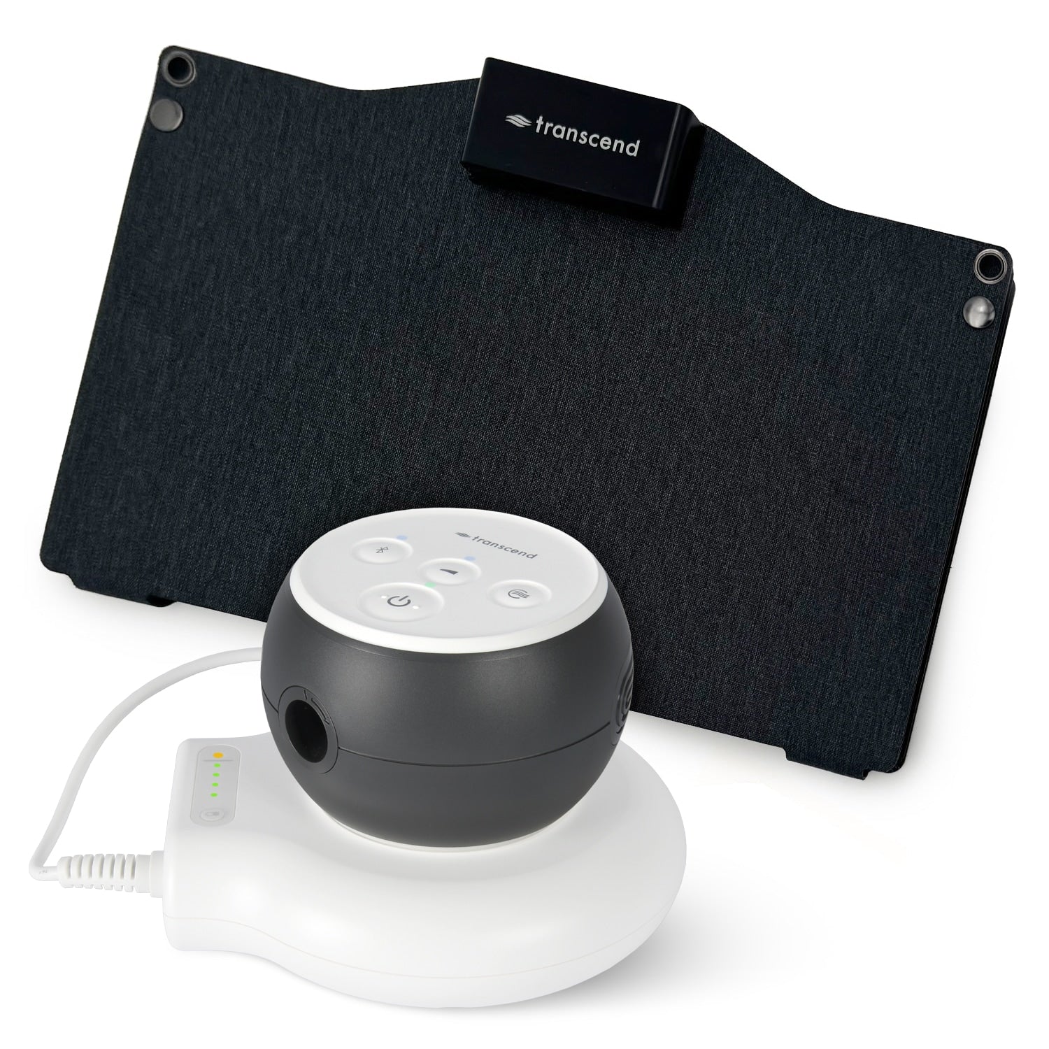 Transcend CPAP with poweraway battery and solar charger
