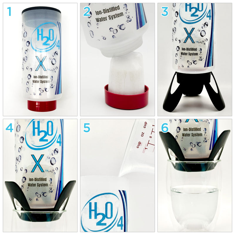 H2O 4 X Ion Distilled Water System