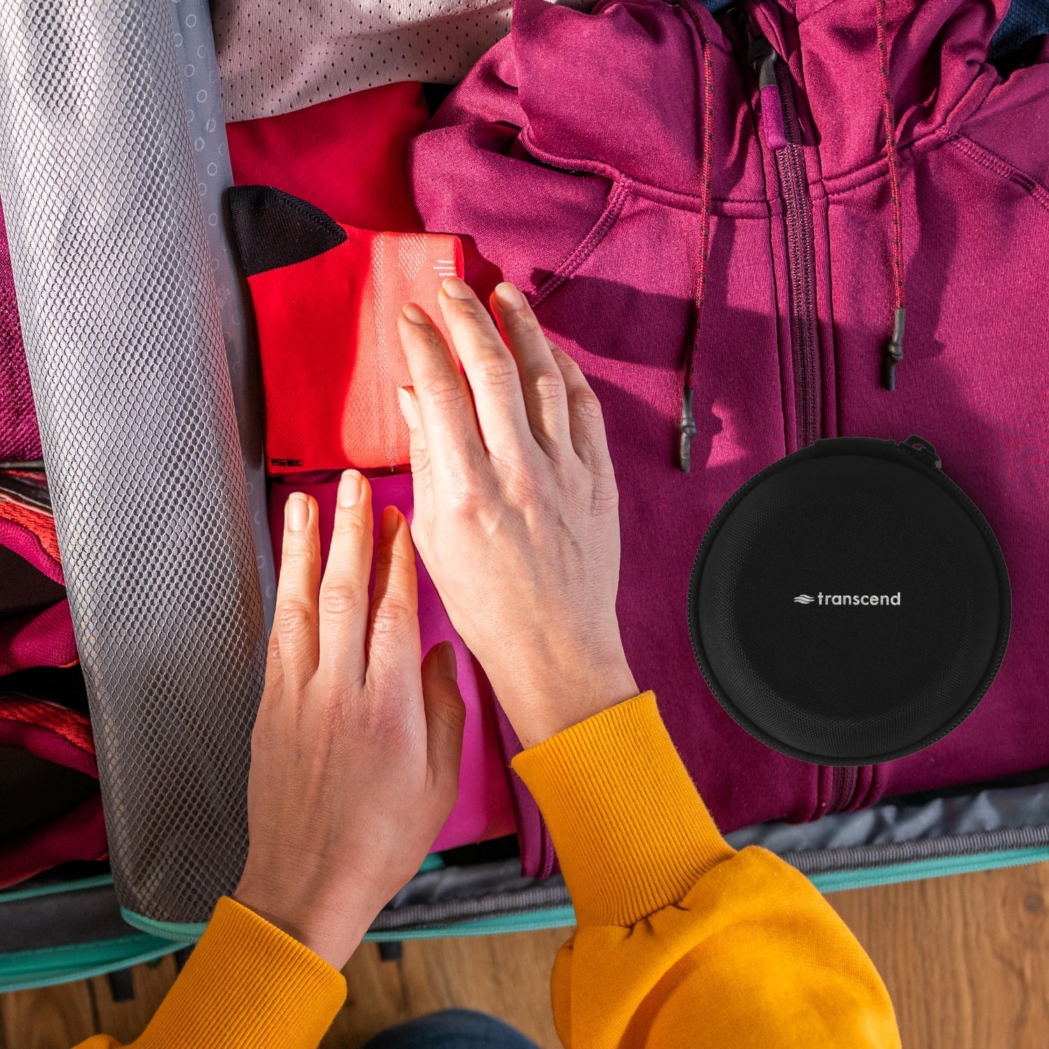 Compact Travel Case for Transcend Micro Series CPAP Machines