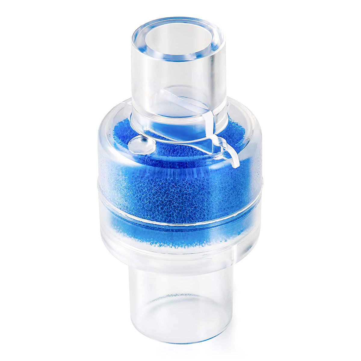 Universal Inline HME (Heat Moisture Exchange) Humidifier Filter for CPAP Machines