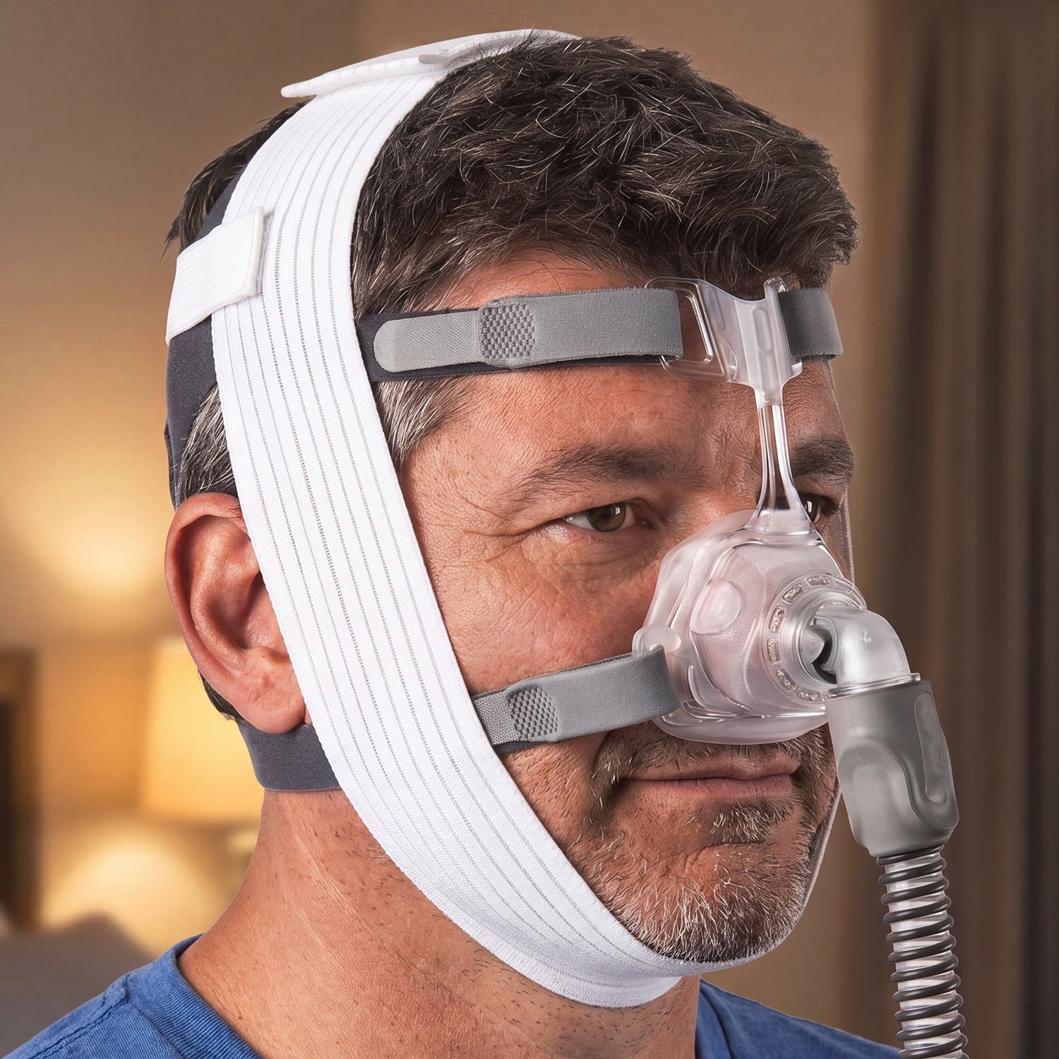 Deluxe Style Chin Strap for Use with PAP Therapy