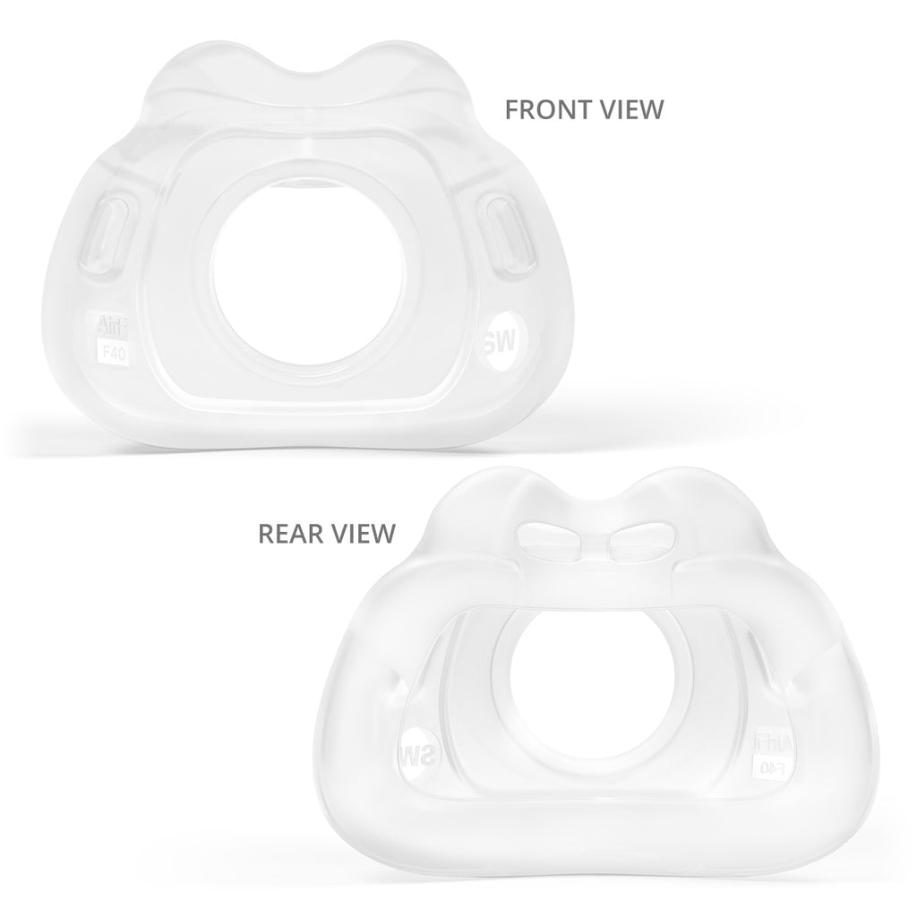 AirFit F40 Cushion Front & Rear Comparison