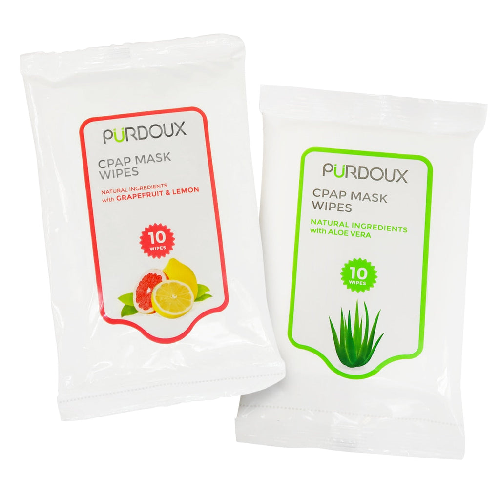 Purdoux CPAP Mask & Tubing Travel Wipes