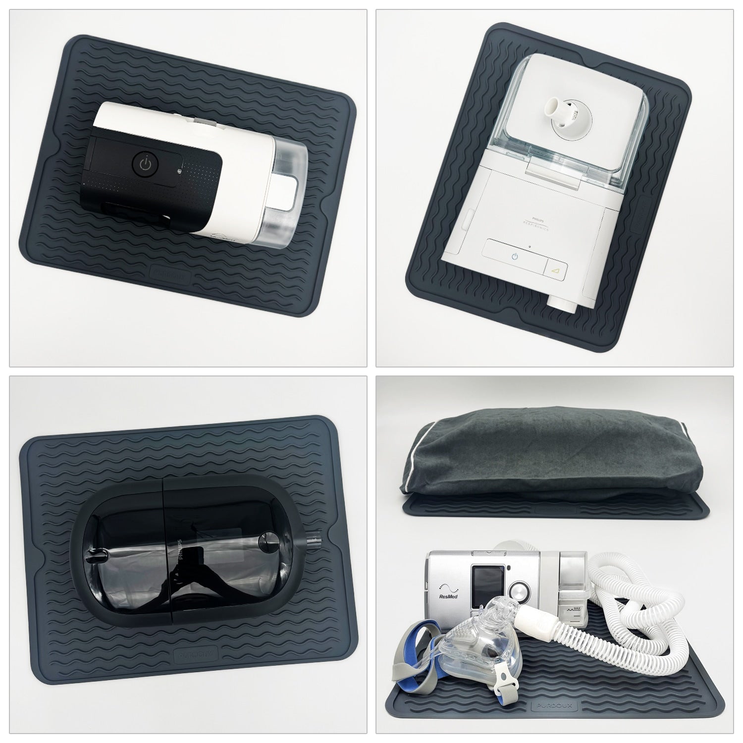 Purdoux CPAP Machine Mat & Dust Cover