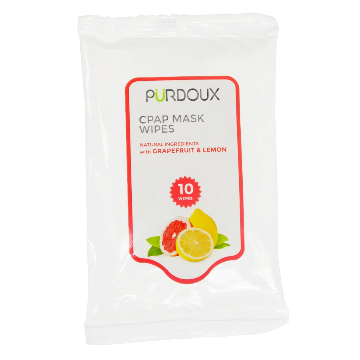 Purdoux CPAP Mask & Tubing Travel Wipes