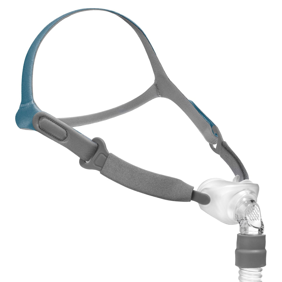 Rio II CPAP mask with headgear on a white background