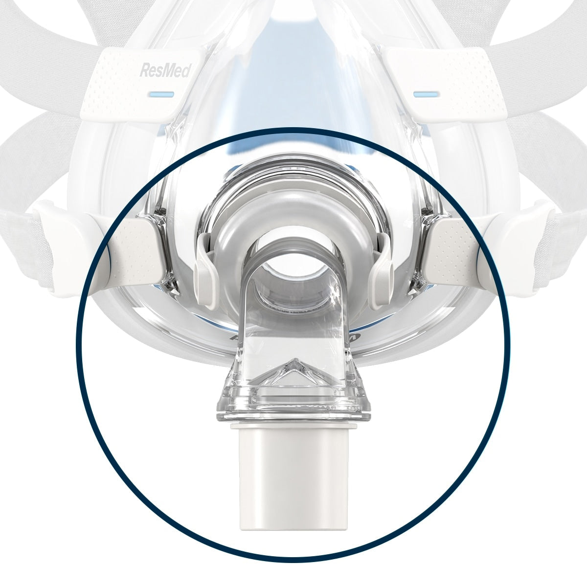 QuietAir Diffuser Elbow for AirFit F30, AirFit F20 & AirTouch F20 Series CPAP/BiLevel Masks