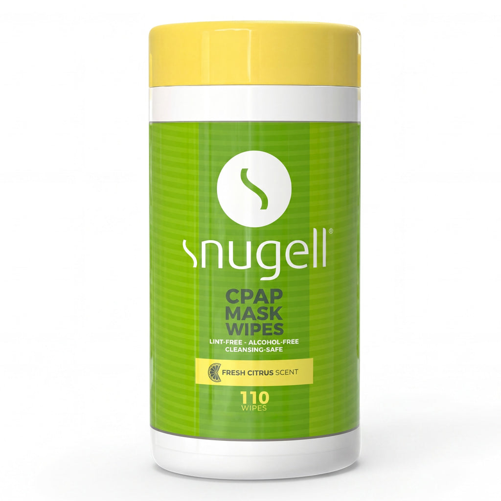 Snugell CPAP/BiPAP Mask & Tubing Cleaning Wipes