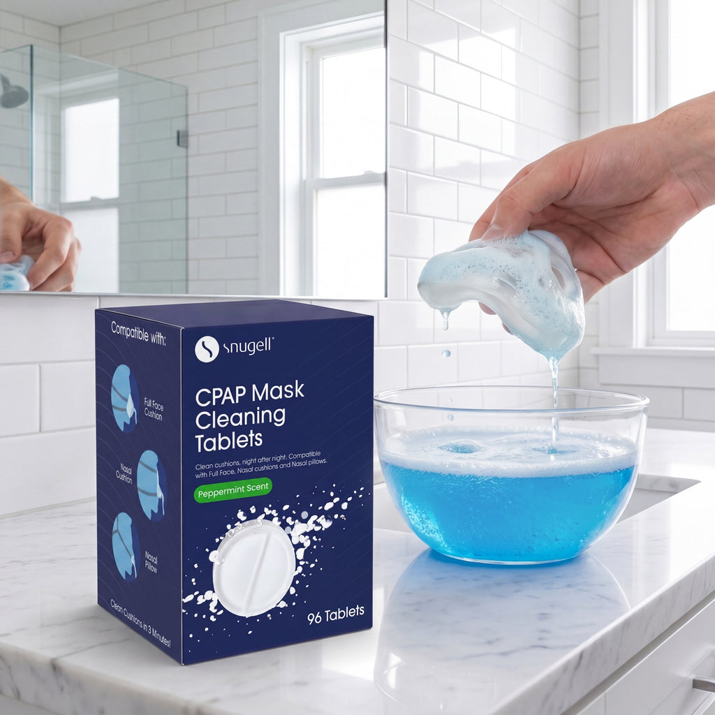 Snugell Daily CPAP/BiPAP Mask Cushion Cleanser Dissolvable Tablets