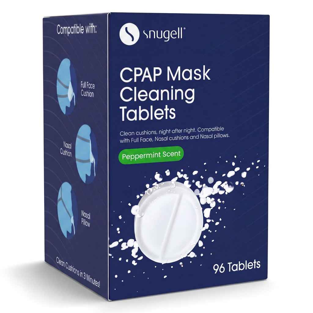Snugell Daily CPAP/BiPAP Mask Cushion Cleanser Dissolvable Tablets