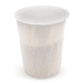 A white replacement filter cartridge for an EZ Distilled Water Filtration System designed for CPAP or BiPAP machines.