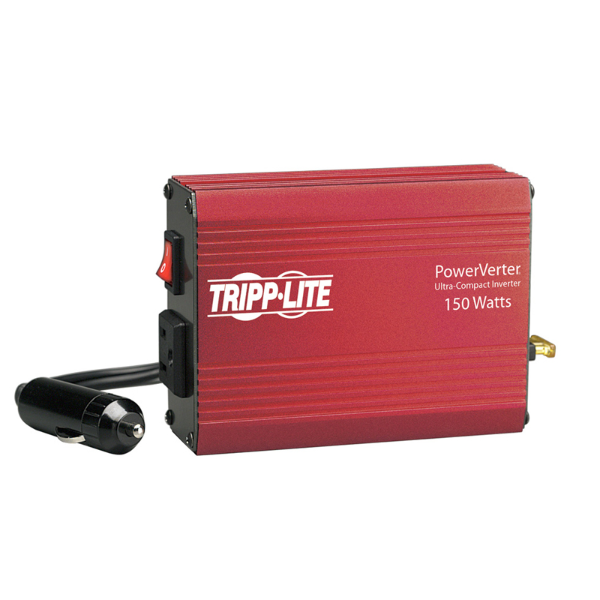Tripp Lite PowerVerter 150-Watt Ultra-Compact Power Inverter With 12V DC Cord